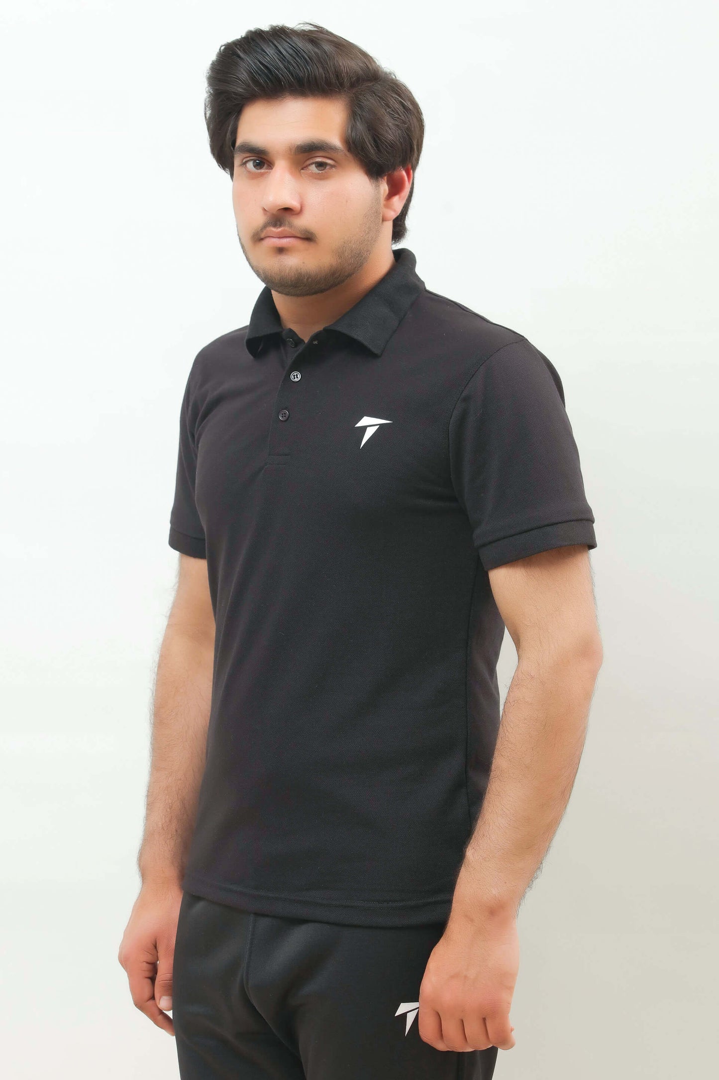 Black Basic Polo