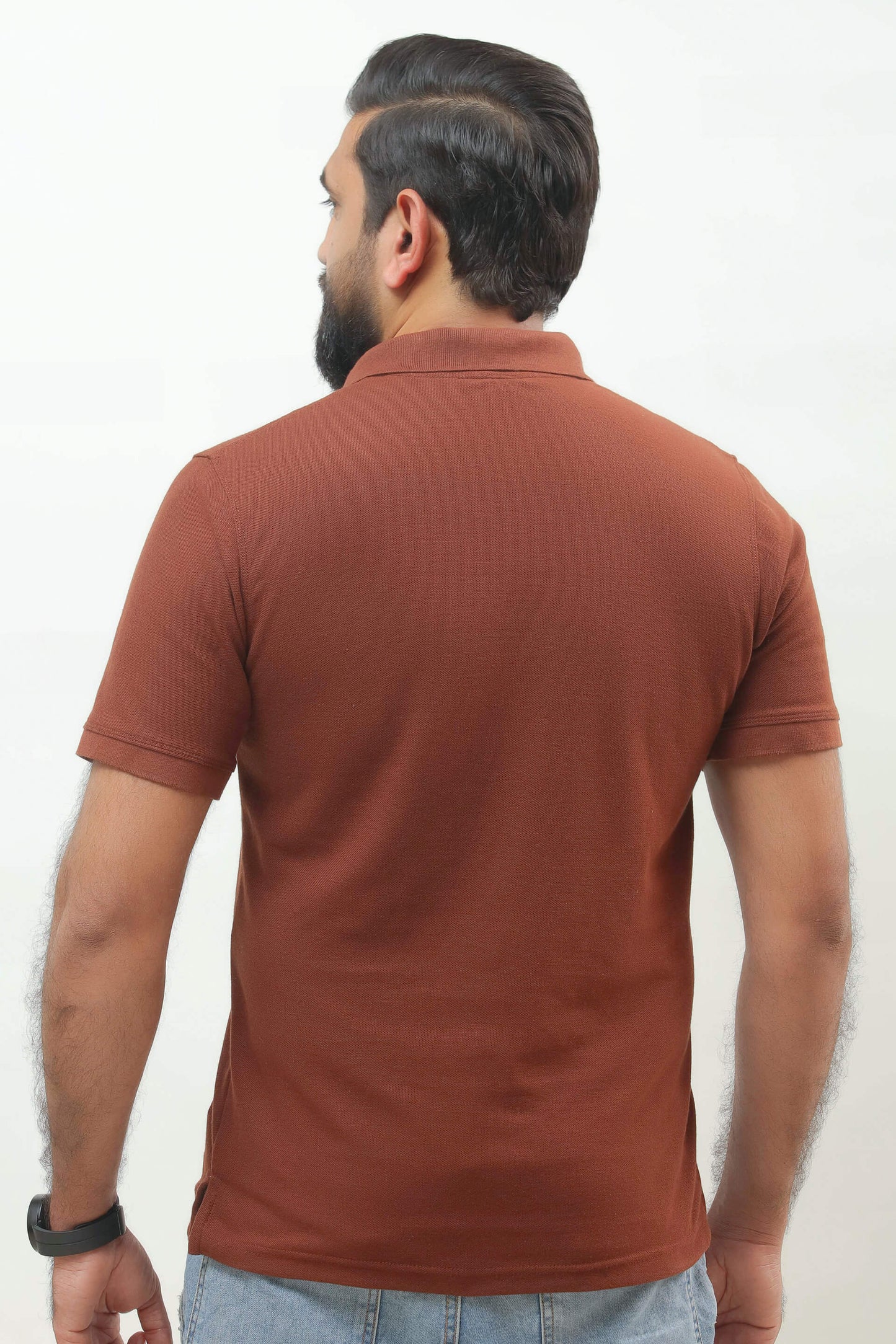 Brown Basic Polo