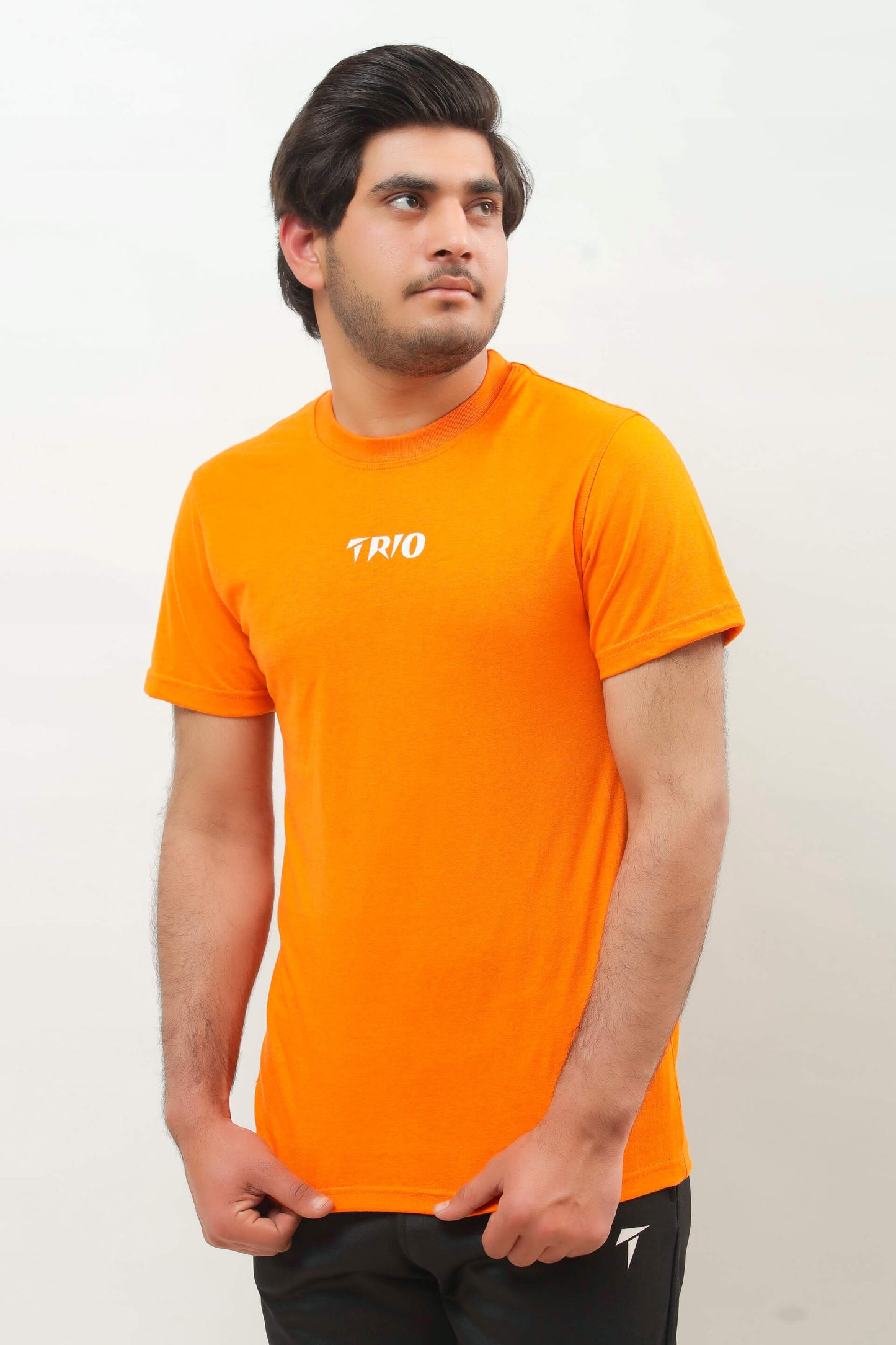Orange Graphic T Shirt