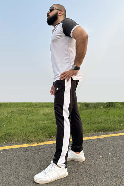 Premium White & Black Twinset