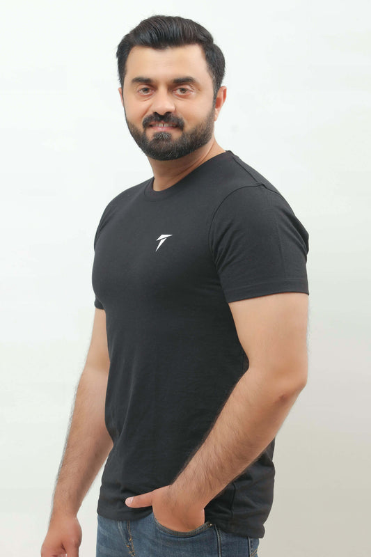 Black Basic T Shirt