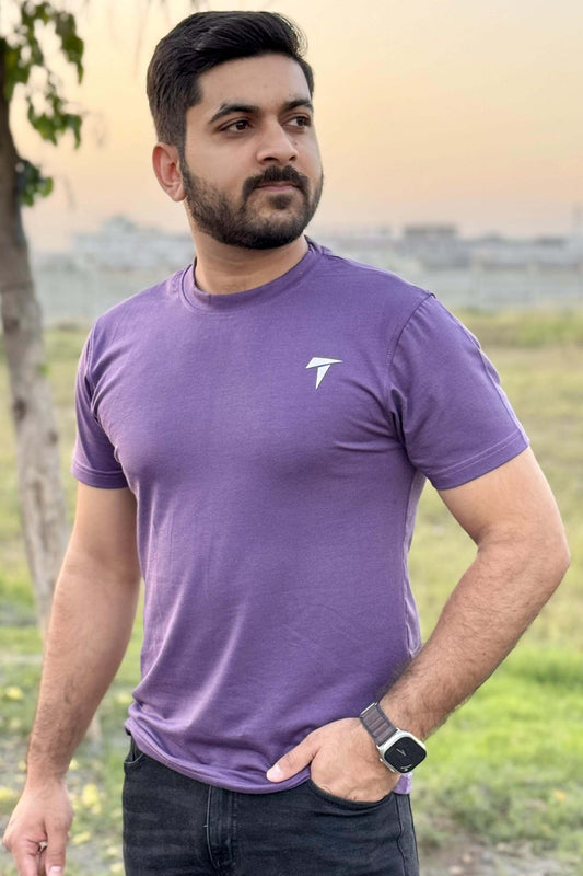 Purple Basic T Shirt