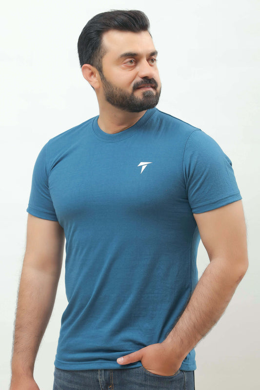 Teal Basic T Shirt