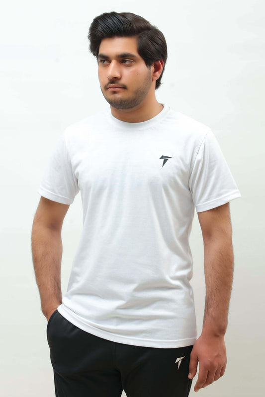 White Basic T Shirt
