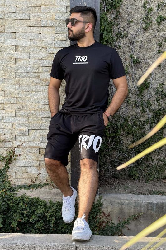 Premium Black Short Set
