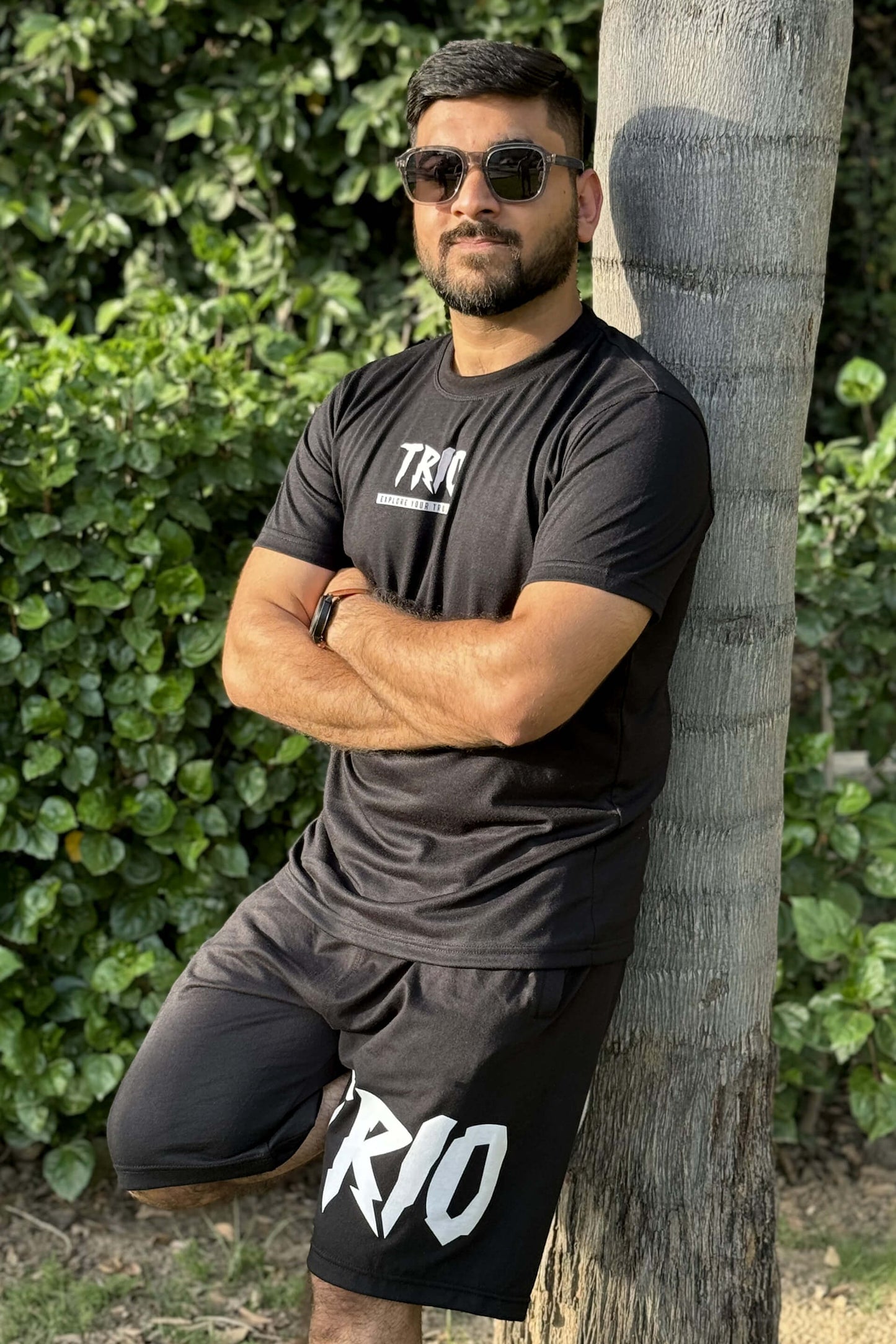 Premium Black Short Set