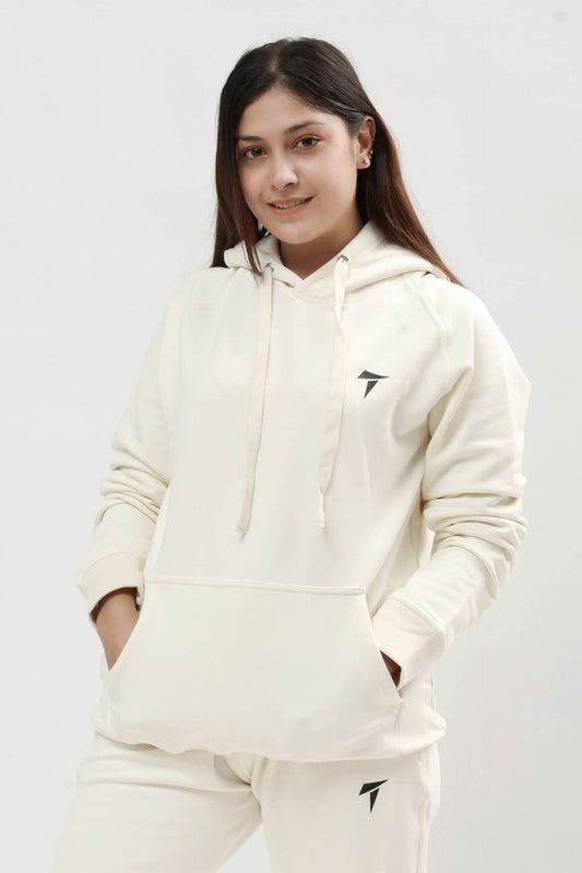 Women Ivory Hoodie